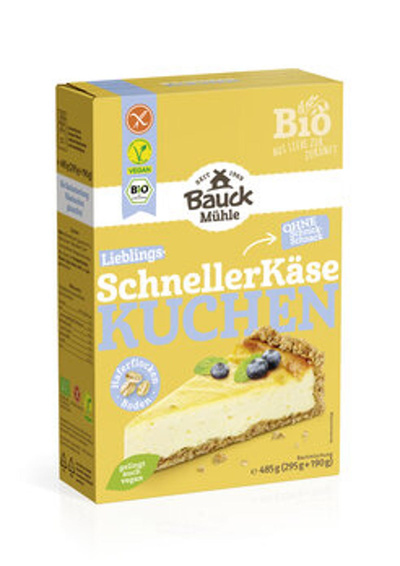 Produktfoto zu Käsekuchen Backmischung  485g