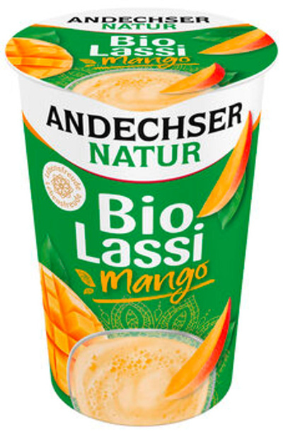 Produktfoto zu Lassi Mango, 250 g, Andechser Molkerei