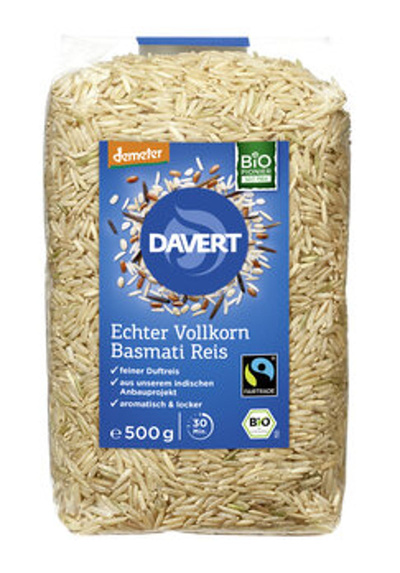 Produktfoto zu Reis, Basmati, braun, 500 g