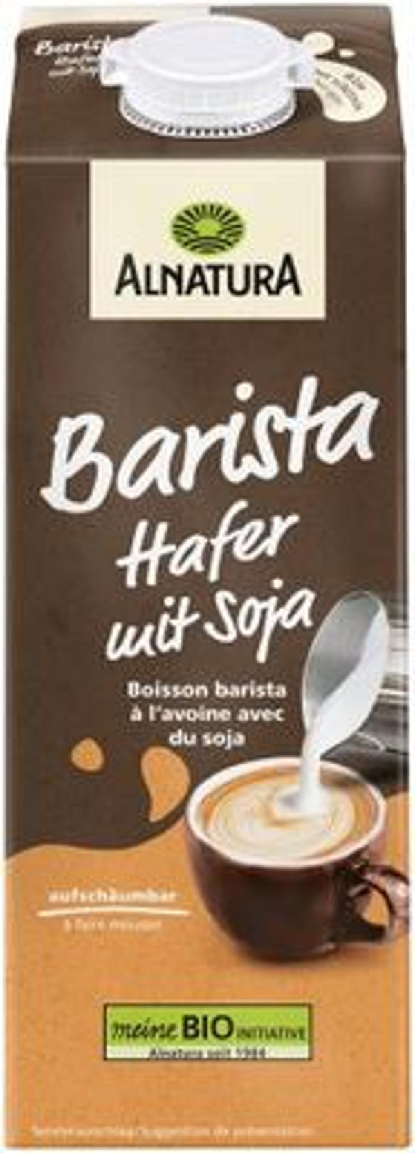 Produktfoto zu Barista Haferdrink mit Soja 1l