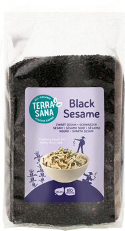 Produktfoto zu Schwarzer Sesam, 175 g