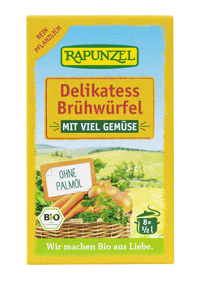 Produktfoto zu Delikatess Gemüse-Brühwürfel