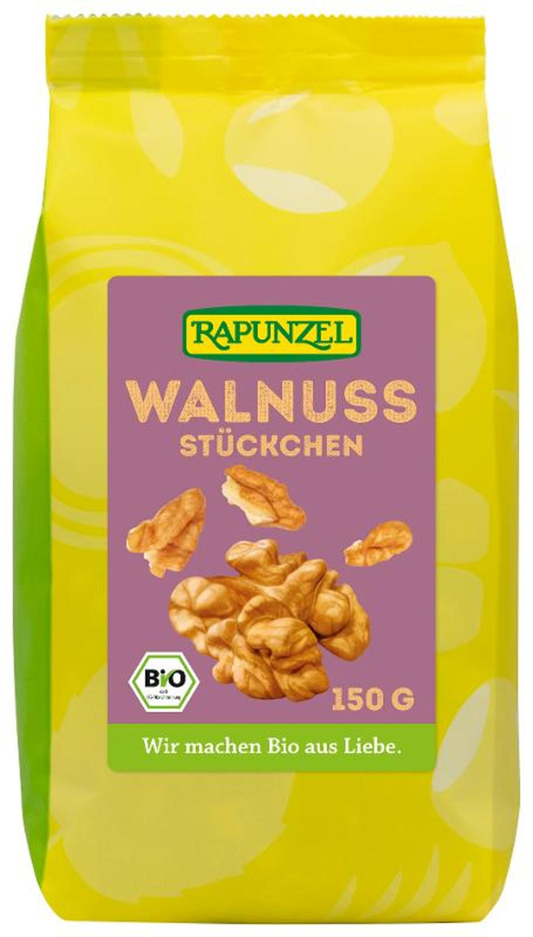 Produktfoto zu Walnusskernstückchen, 150 g