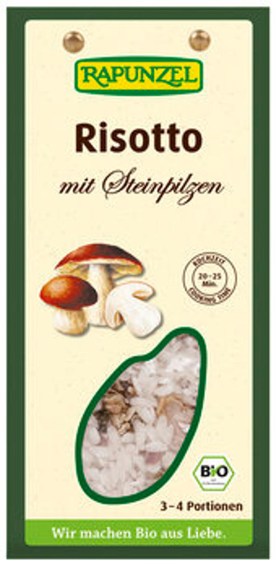Produktfoto zu Risotto mit Steinpilzen, 250 g