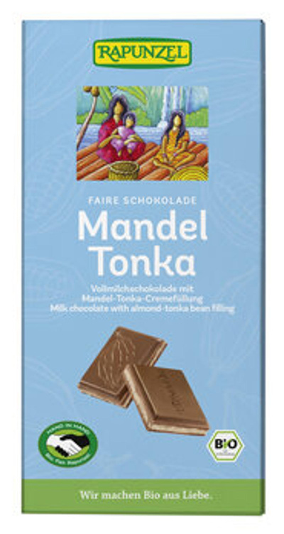 Produktfoto zu Schokolade Mandel-Tonka