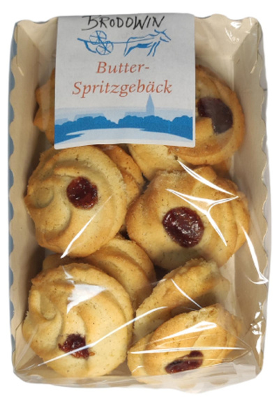 Produktfoto zu Butterspritzgebäck, 100 g