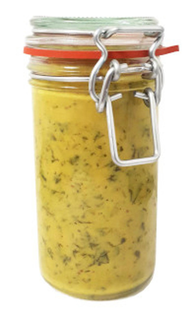 Produktfoto zu Kräuter-Senf-Sauce