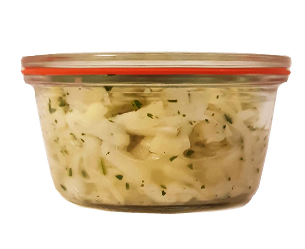 Produktfoto zu Kohlrabi-Apfel-Salat, 150 g