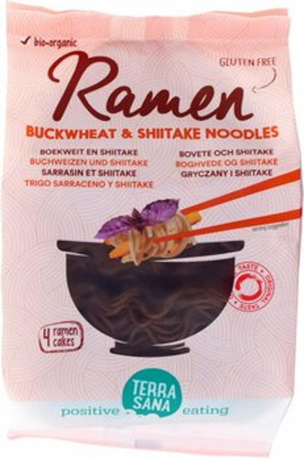 Produktfoto zu Ramen Buchweizen mit Shiitake