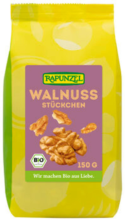 Produktfoto zu Walnusskernstückchen, 150 g