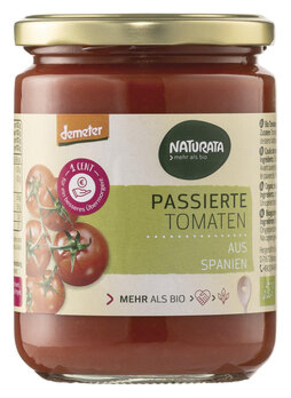 Produktfoto zu Tomatenpüree, Demeter 400 g
