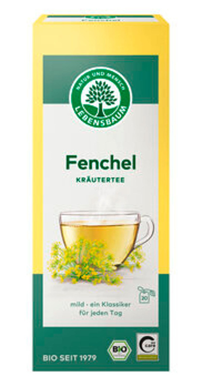 Produktfoto zu Fencheltee, 20 x 2,5 g