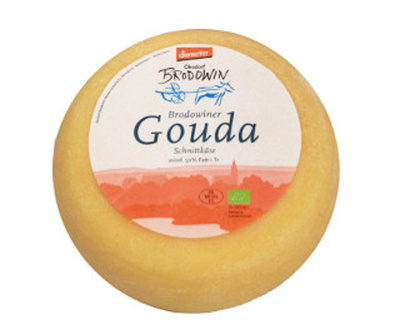 Produktfoto zu Brodowiner Gouda, jung