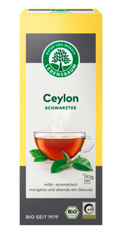 Produktfoto zu Ceylon Schwarztee 20x2g