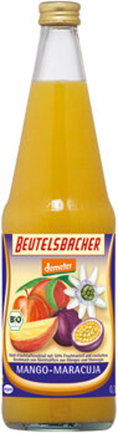 Produktfoto zu Mango Maracuja Saft, 0,7 l Beutelsbacher Fruchtsaftkelterei