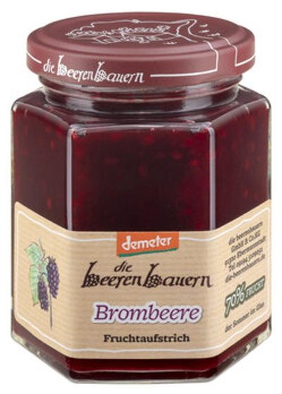 Produktfoto zu Brombeere Fruchtaufstrich