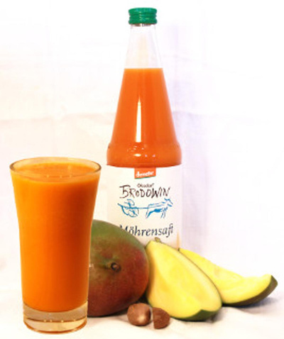 Produktfoto zu Mango-Möhren Smoothie