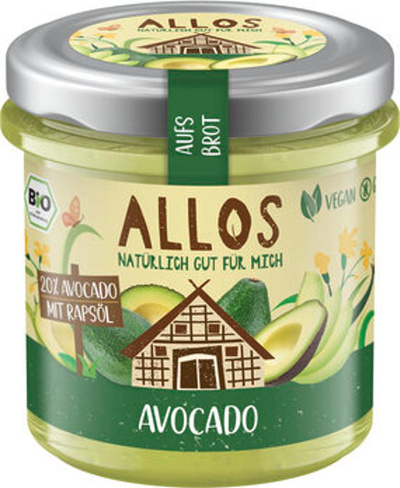 Produktfoto zu Aufstrich Avocado, 140g