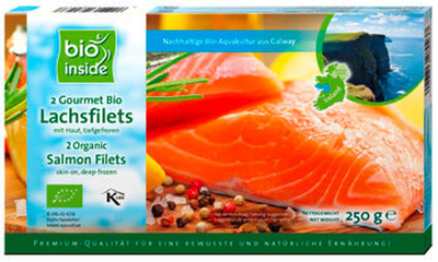 Produktfoto zu TK Lachsfilet, mit Haut  250 g