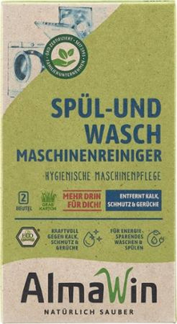 Produktfoto zu Spül-und Waschmaschinen Reiniger, 2 x 100 g, AlmaWin