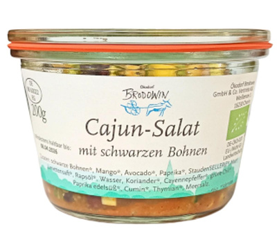 Produktfoto zu Cajun Salat mit Schwarzen Bohnen