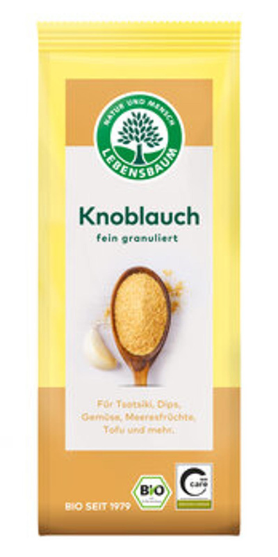 Produktfoto zu Knoblauchgranulat, 70 g, Lebensbaum