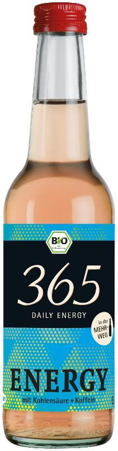 Produktfoto zu 365 Bio Energydrink, 0,33 l, Beutelsbacher
