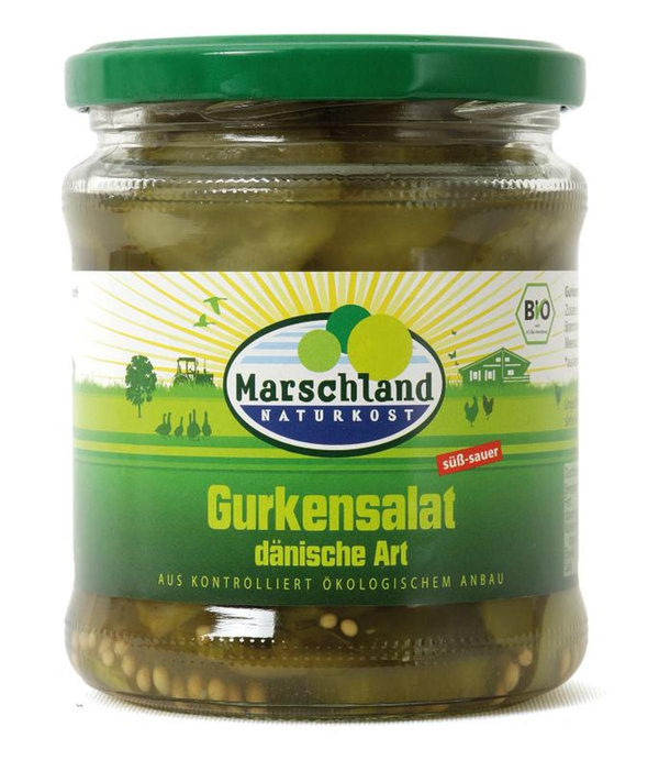 Produktfoto zu Gurkensalat dänische Art