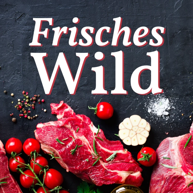 Frisches Wild aus Brandenburg 24.11. - 07.12.