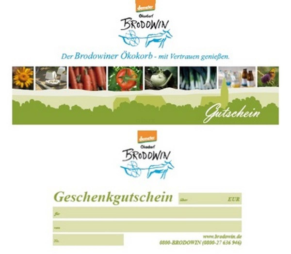 Produktfoto zu Geschenkgutschein