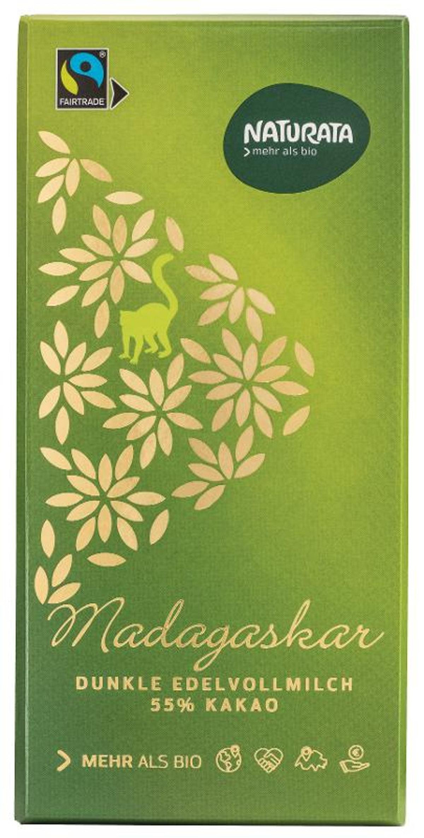 Produktfoto zu Dunkle Edelvollmilch 55 % Madagaskar