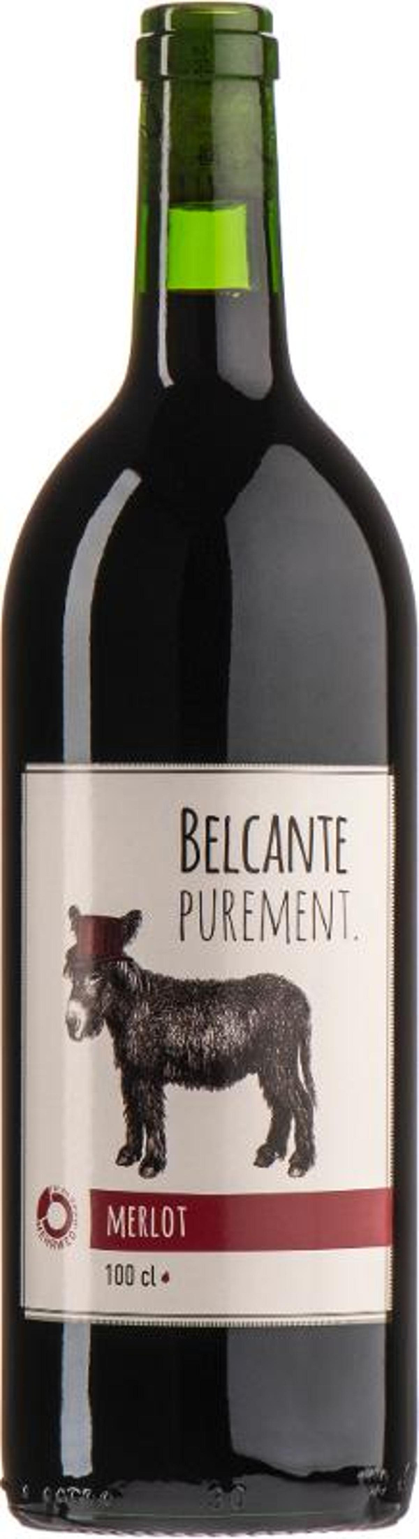 Produktfoto zu Belcante Merlot VdP 1 l