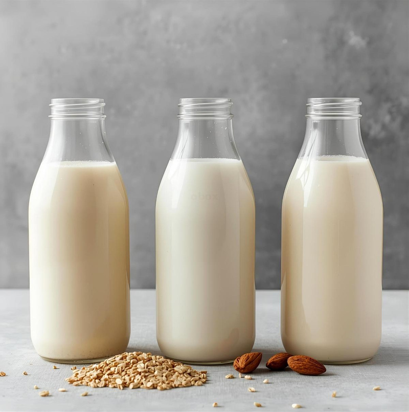 Milch und Milchalternativen