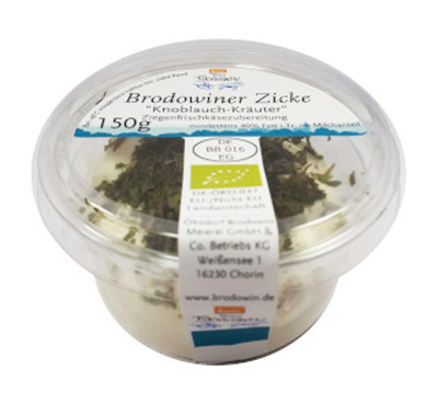 Produktfoto zu Zicke "Knoblauch-Kräuter", 150 g
