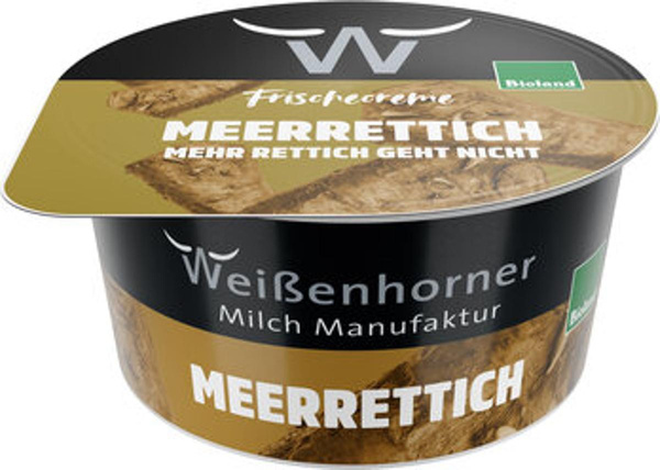 Produktfoto zu Meerrettichcreme, 150 g, Weißenhorner Milch Manufaktur