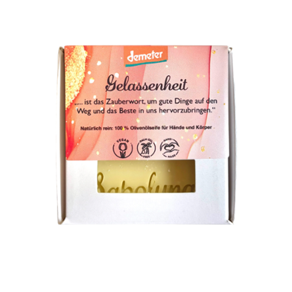 Produktfoto zu Olivenöl-Seife Gelassenheit, 70g