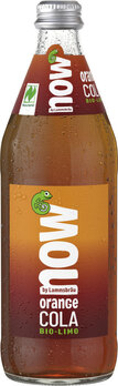 Produktfoto zu now Orange Cola, 0,5 l Neumarkter Lammsbräu