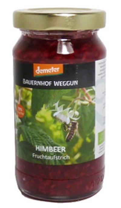 Produktfoto zu Himbeer-Fruchtaufstrich, 220g