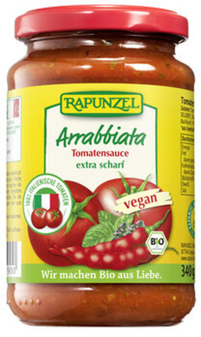 Produktfoto zu Tomatensauce Arrabbiata, 335 g