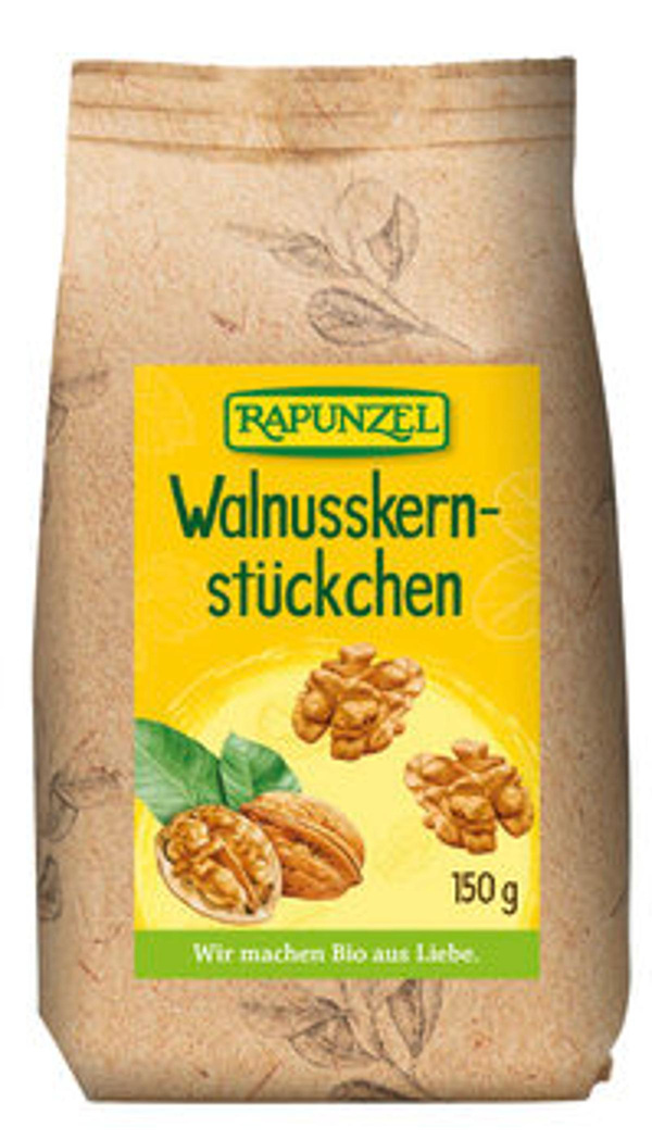 Produktfoto zu Walnusskernstückchen, 150 g