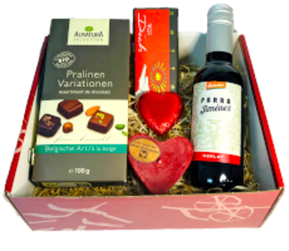 Geschenkbox Valentinstag I
