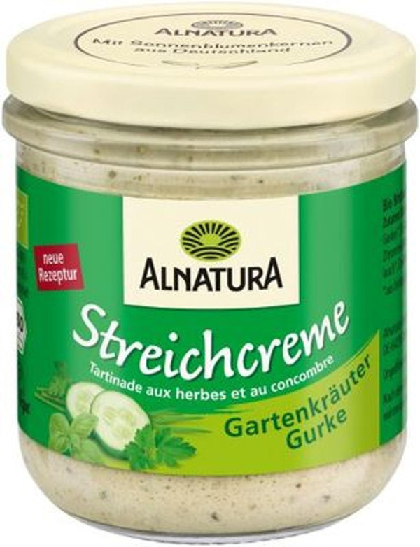 Produktfoto zu Streichcreme Gartenkräuter Gurke 180 g