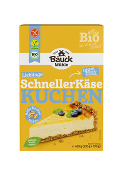 Produktfoto zu Käsekuchen Backmischung  485g