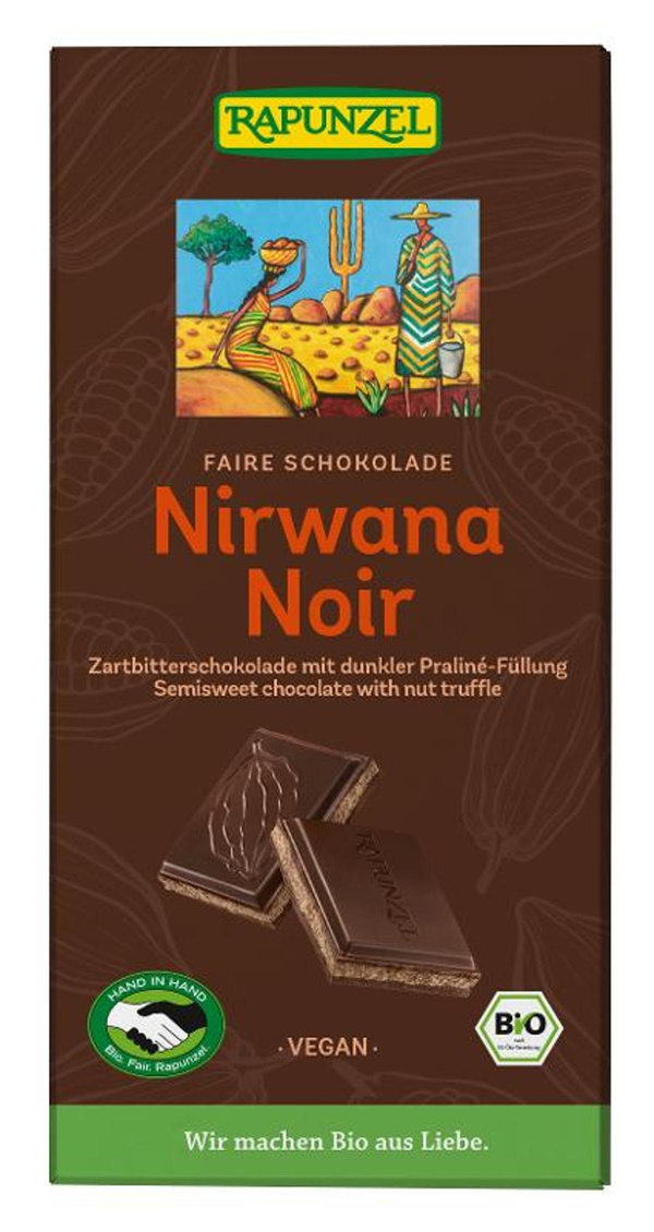 Produktfoto zu Nirwana Noir 55% Schokolade
