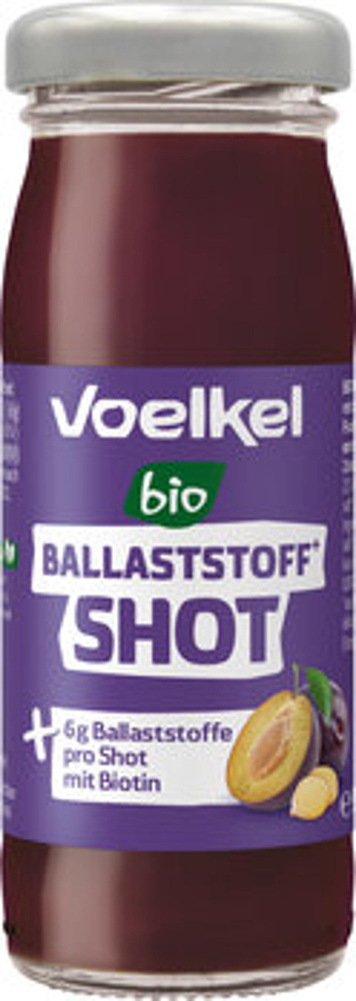 Produktfoto zu Ballaststoff Shot, 8 x 95 ml, Voelkel