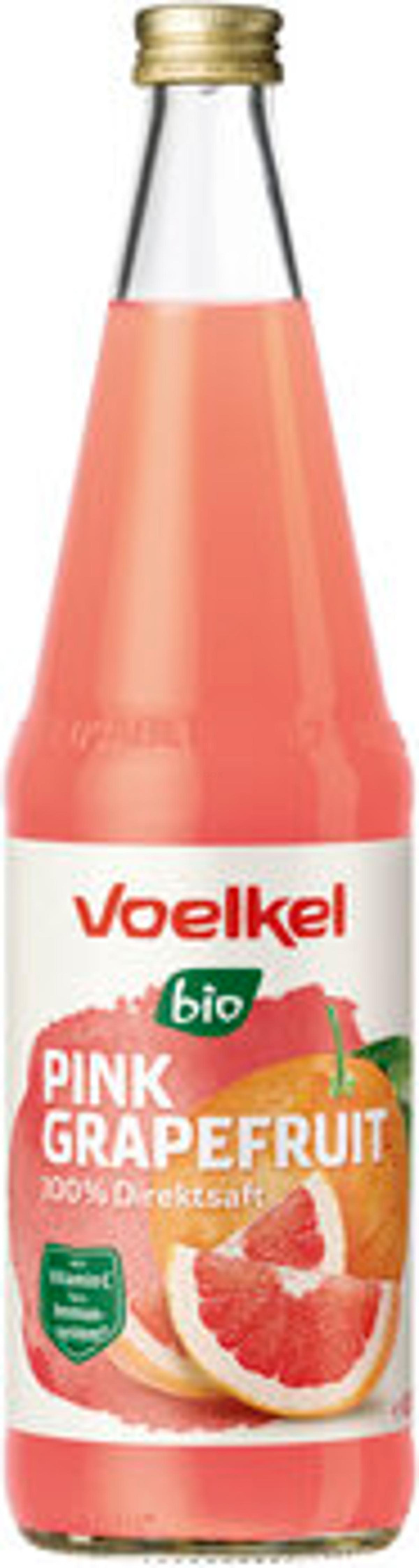 Produktfoto zu Pink Grapefruitsaft, 0,7 l Voelkel
