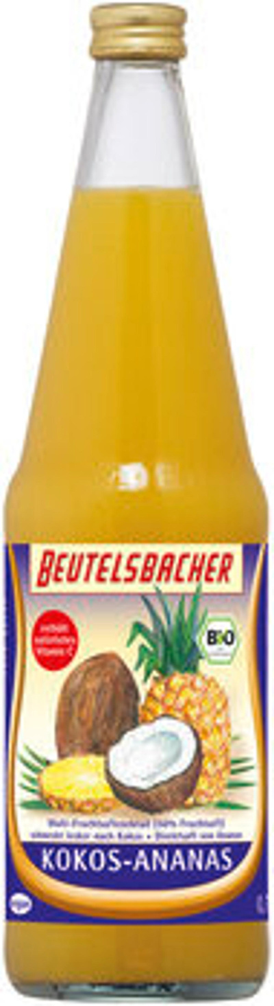 Produktfoto zu Kokos-Ananas Saft, 0,7 l Beutelsbacher Fruchtsaftkelterei