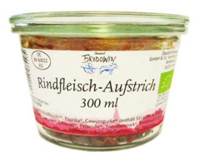 Produktfoto zu Rindfleischsalat, 230 g, Ökodorf Brodowin