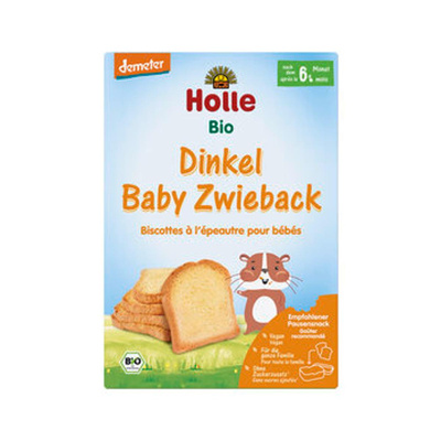 Produktfoto zu Baby Dinkel Zwieback, 200 g, Holle