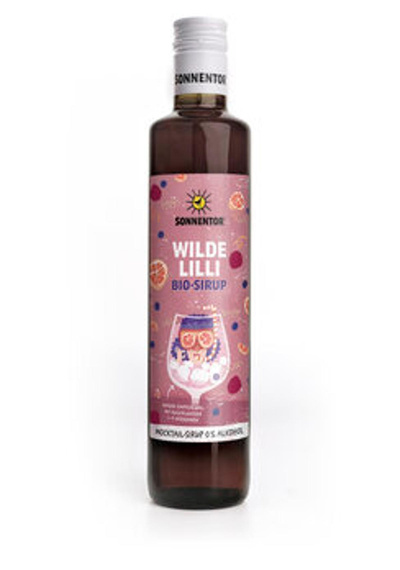 Produktfoto zu Wilde Lilli Sirup 500ml